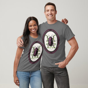 Hirschkäfer in Rahmen T-Shirt