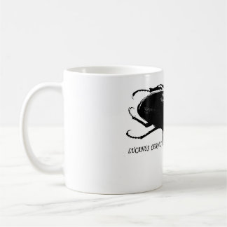 Hirschkäfer Lucanus cervus tierisches Design Kaffeetasse