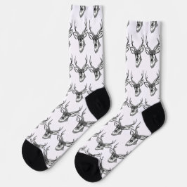Hirschkopf Socken