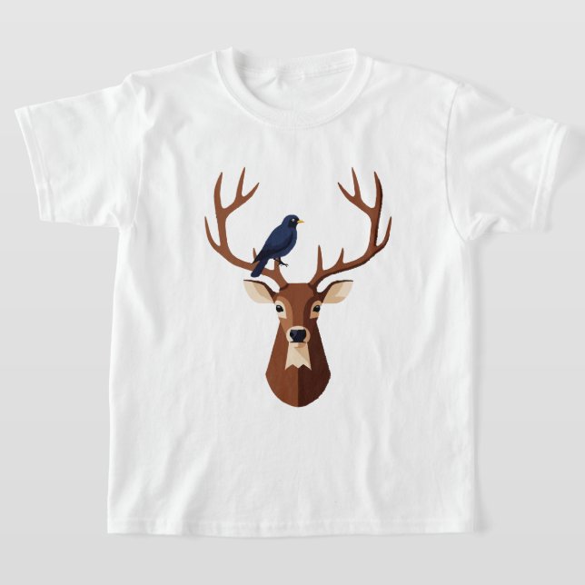 Hirschkopf T-Shirt (Ablage )