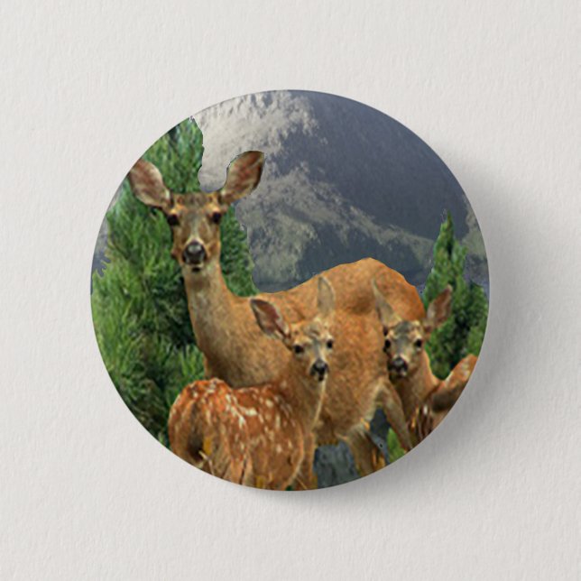 Hirschkunst Button (Vorderseite)