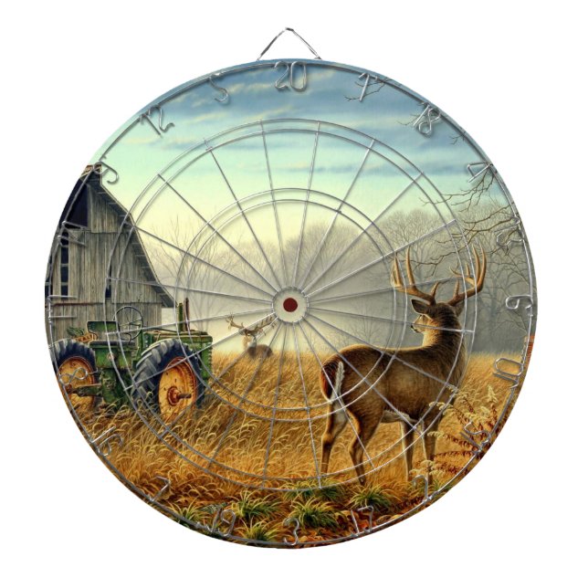 Hirschmatte Dartscheibe (vorne)