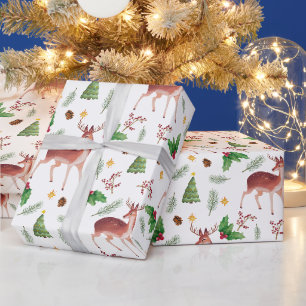 Hirschpackpapier Geschenkpapier