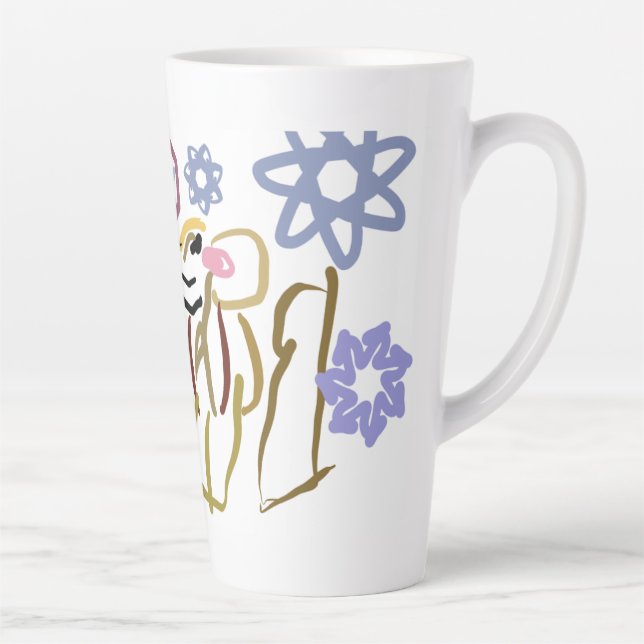 Hirschs Winterliebhaber  Milchtasse (Rechts)
