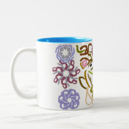 Hirschs Winterliebhaber Zweifarbige Tasse