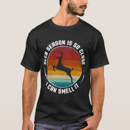 Hirschsaison Vorfreude: Der Scent sagt es Al T-Shirt