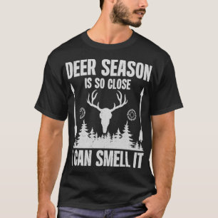 Hirschsaison Vorfreude: Der Scent sagt es Al T-Shirt