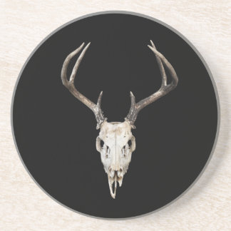 Hirschschädel - Buck Antlers - Outfitter - Taxider Getränkeuntersetzer