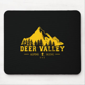 Hirschtal Utah Usa Skigebiet Alpin Skifahren Souv Mousepad
