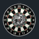 Hirschwald Rustikale Kunst Dartscheibe<br><div class="desc">Entspannen Sie in diesem runden Design mit einem Reh mit Geweih in einem ruhigen Wald. Das kühne Ziel-Overlay fügt einen abenteuerlichen Rand hinzu und ist somit ideal für Grotten oder Jagdhütten. Mit seiner natürlichen Eleganz und seinem wilden Ambiente feiert dieses Kunstwerk den Geist der Jagd und fördert gleichzeitig das Ambiente...</div>