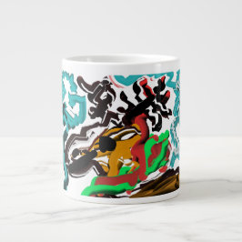 Hirschwinter Jumbo-Tasse