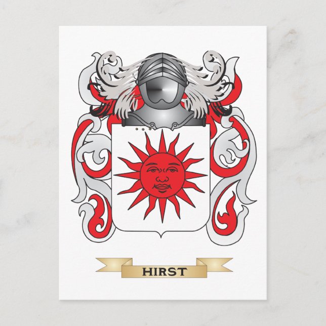 Hirstmatte (Familienwappen) Postkarte (Vorderseite)
