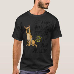 Hirte und Sonnenschein Hund Mommy Niedliches Spric T-Shirt