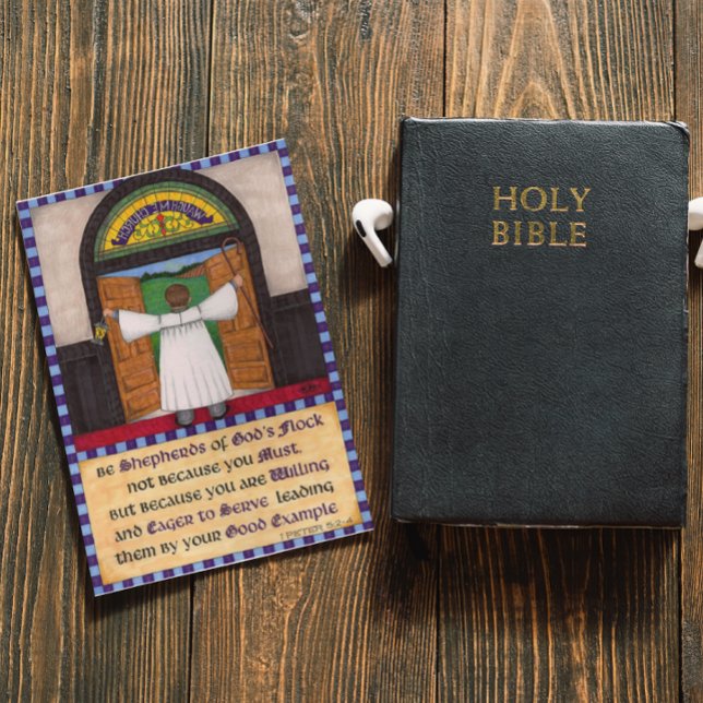 Hirten der Wertungskarte Gottes Flock Pastor Dankeskarte (Von Creator hochgeladen)