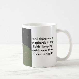 Hirten mit Bibelversen Kaffeetasse