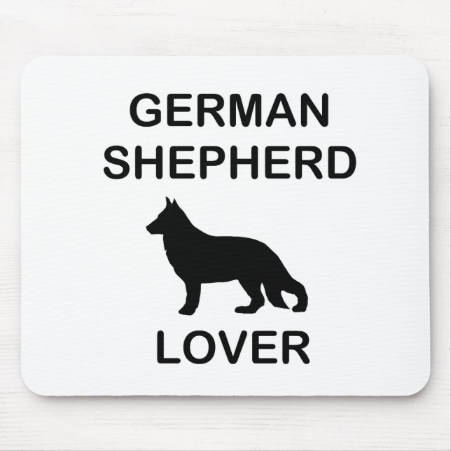 Hirtenliebhaber Mousepad (Vorne)