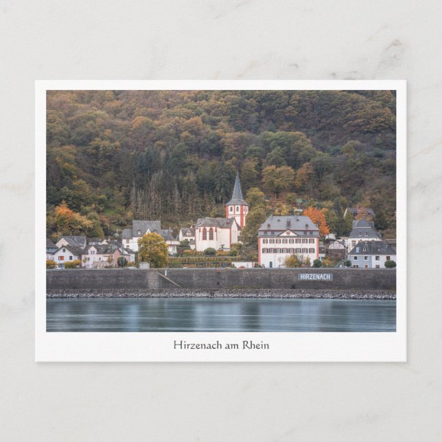Hirzenach Postkarte (Vorderseite)