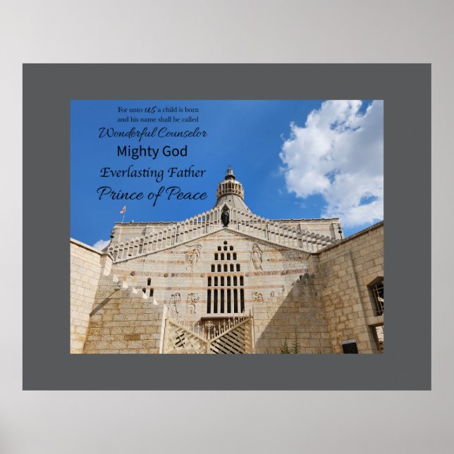 His Name is Wonderful Counselor Poster (Vorne)