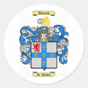 Hiscock Runder Aufkleber