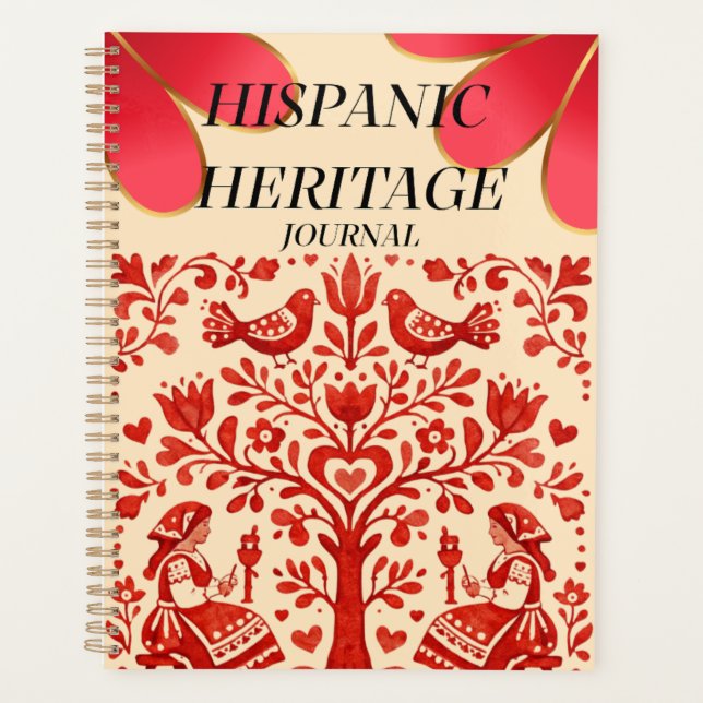 Hispanic Heritage Journal Planer (Vorderseite)