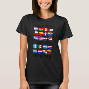 Hispanic Heritage Monat 2022 National Latino Count T-Shirt