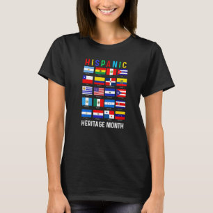 Hispanic Heritage Monat 2022 National Latino Count T-Shirt