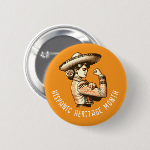 Hispanic Heritage Monat Button