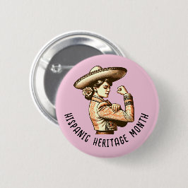 Hispanic Heritage Monat Button
