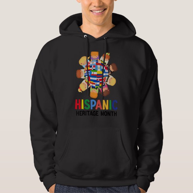 Hispanic Heritage Monat Kinder Junge Mädchen Klein Hoodie (Vorderseite)