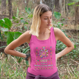 Hispanic Heritage Monat Latino Fahnen Sonnenblume  Tank Top