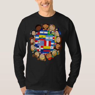 Hispanic Heritage Monat Mexiko Latino Flagge Boy G T-Shirt