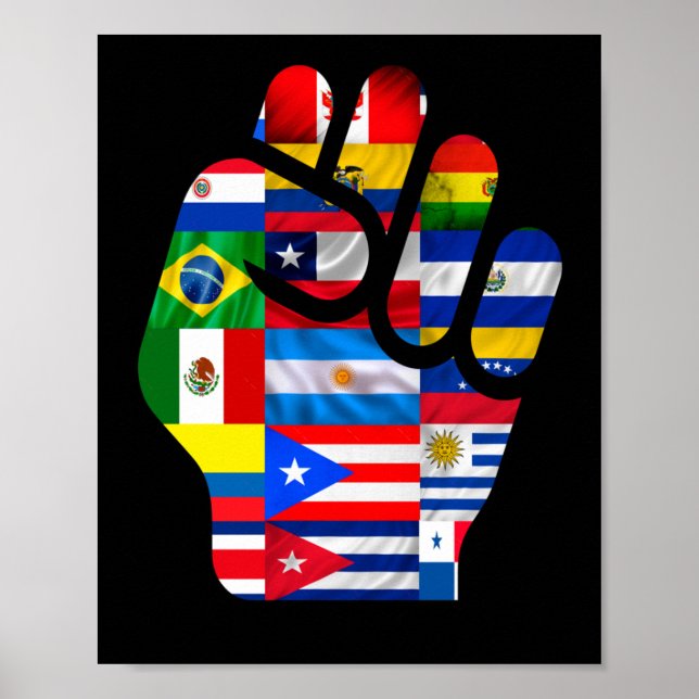 Hispanic Heritage Monat Poster (Vorne)