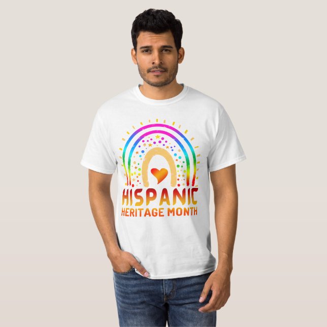 Hispanic Heritage Monat T - Shirt (Vorne ganz)