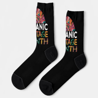 Hispanic Heritage Monte Black Socks Socken
