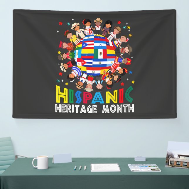 Hispanic Heritage Month Banner (Messe)