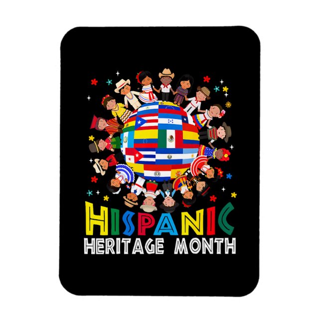 Hispanic Heritage Month Magnet (Vertikal)