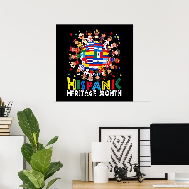 Hispanic Heritage Month Poster (Heimbüro)