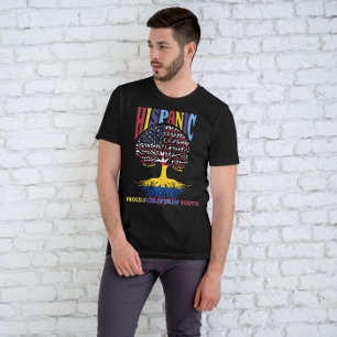Hispanic Heritage Month Proud kolumbianische Wurze T-Shirt
