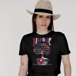 Hispanic Heritage Month Proud meiner kubanischen W T-Shirt