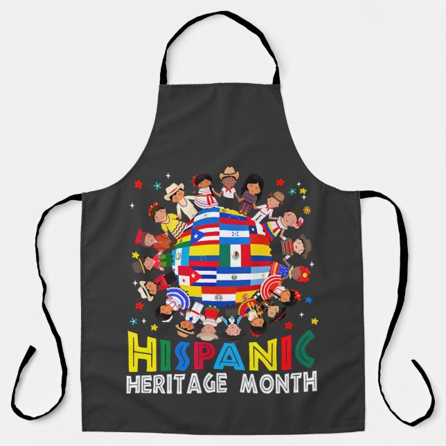 Hispanic Heritage Month Schürze (Vorderseite)