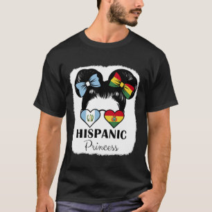 Hispanic Princess Roots Guatemala und Bolivia Misc T-Shirt