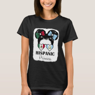 Hispanic Princess Wurzeln Mexico und Guatemala Mix T-Shirt