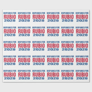 Hispanics for Rubio 2028 Geschenkpapier