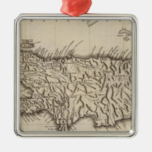 Hispaniola, St. Domingo Silbernes Ornament