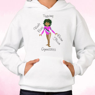 Hispanique Gymnastique, Yeux Brown, Fuchsia Leotar