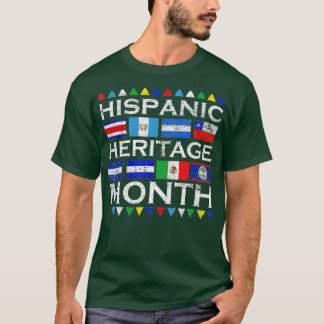 Hispanischer Kulturerbe Monat Vintagen lateinameri T-Shirt