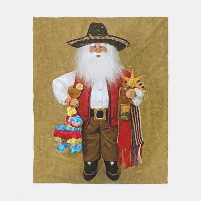 Hispanischer mexikanischer südwestlicher Texan Fleecedecke (Vorderseite)