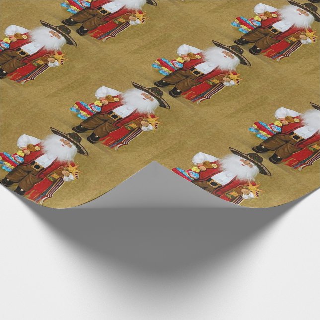 Hispanischer mexikanischer südwestlicher Texan Geschenkpapier (Ecke)