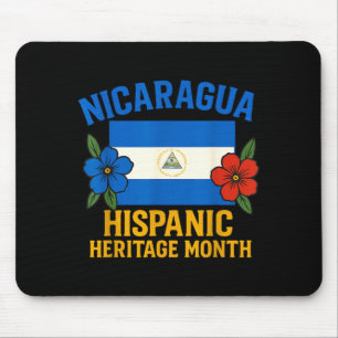 Hispanisches Erbe Nicaragua Nationaler Monat Nicar Mousepad