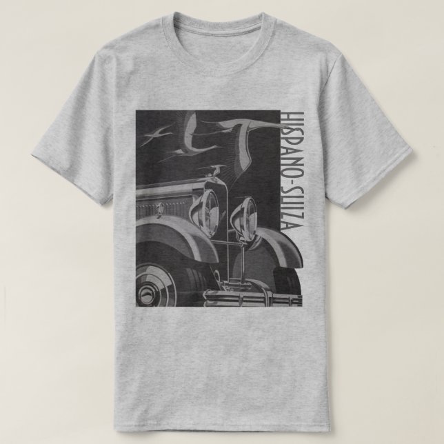 HISPANO-SUIZA T-Shirt (Design vorne)